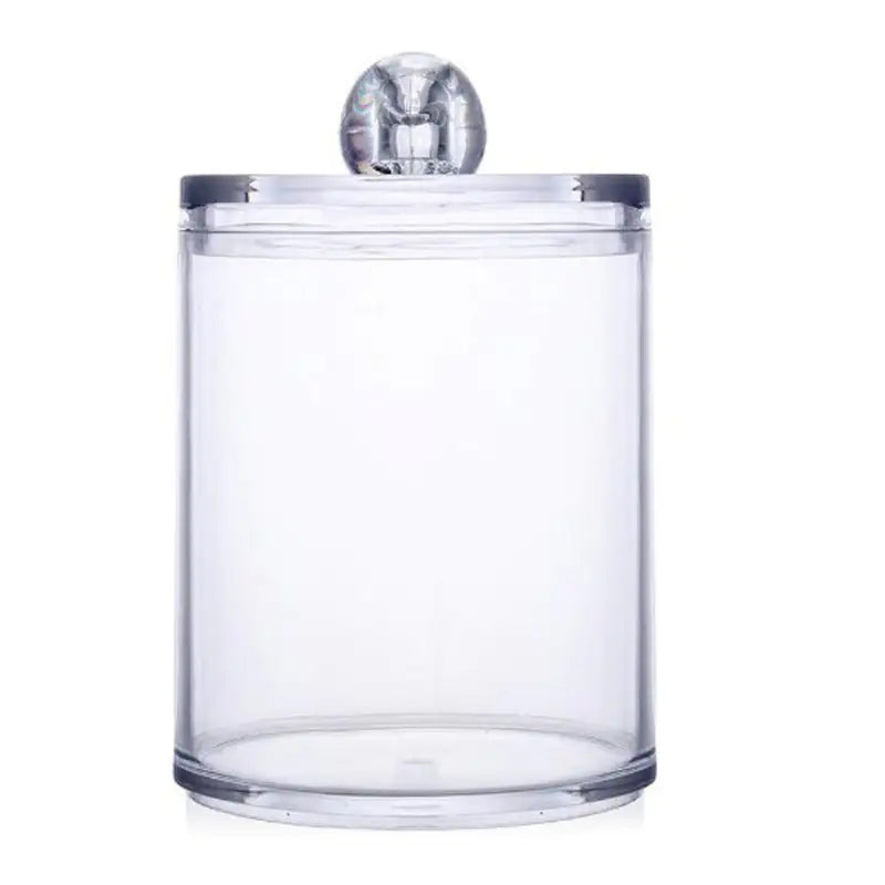 Clear Cosmetic Swab Organizer Box