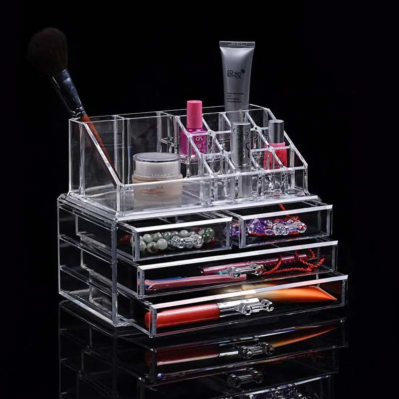 Clear View Cosmetic Holder