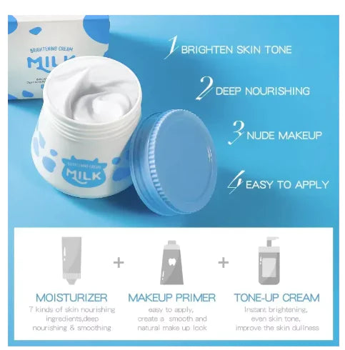 Laikou Milk Hydration Cream - Bare Glow Moisturizer