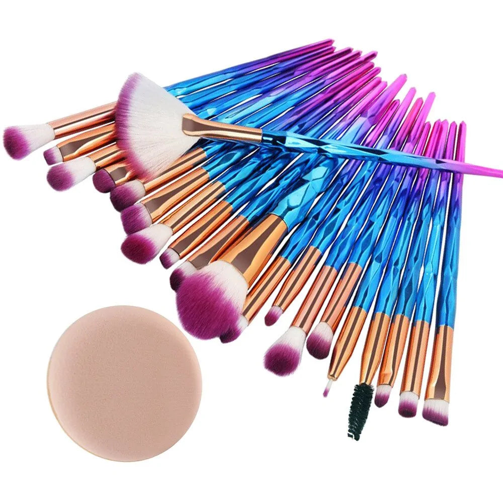 Glam Diamond Brush Set