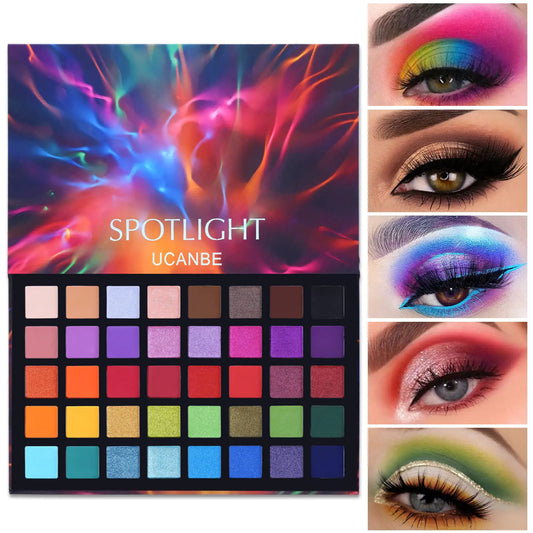 UCANBE 40-Color Pro Eyeshadow Kit