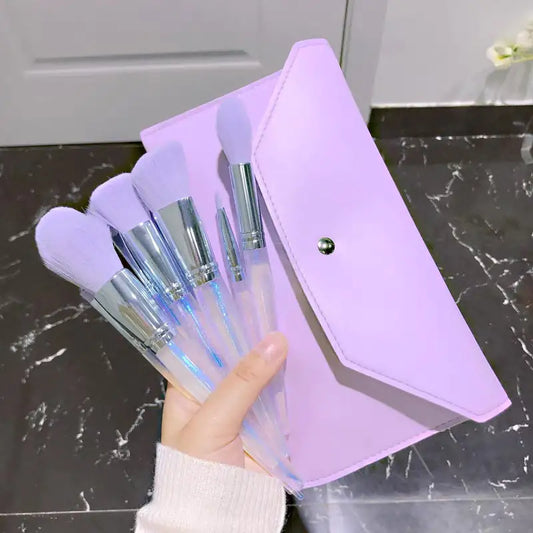 Purple Beauty Brush Kit