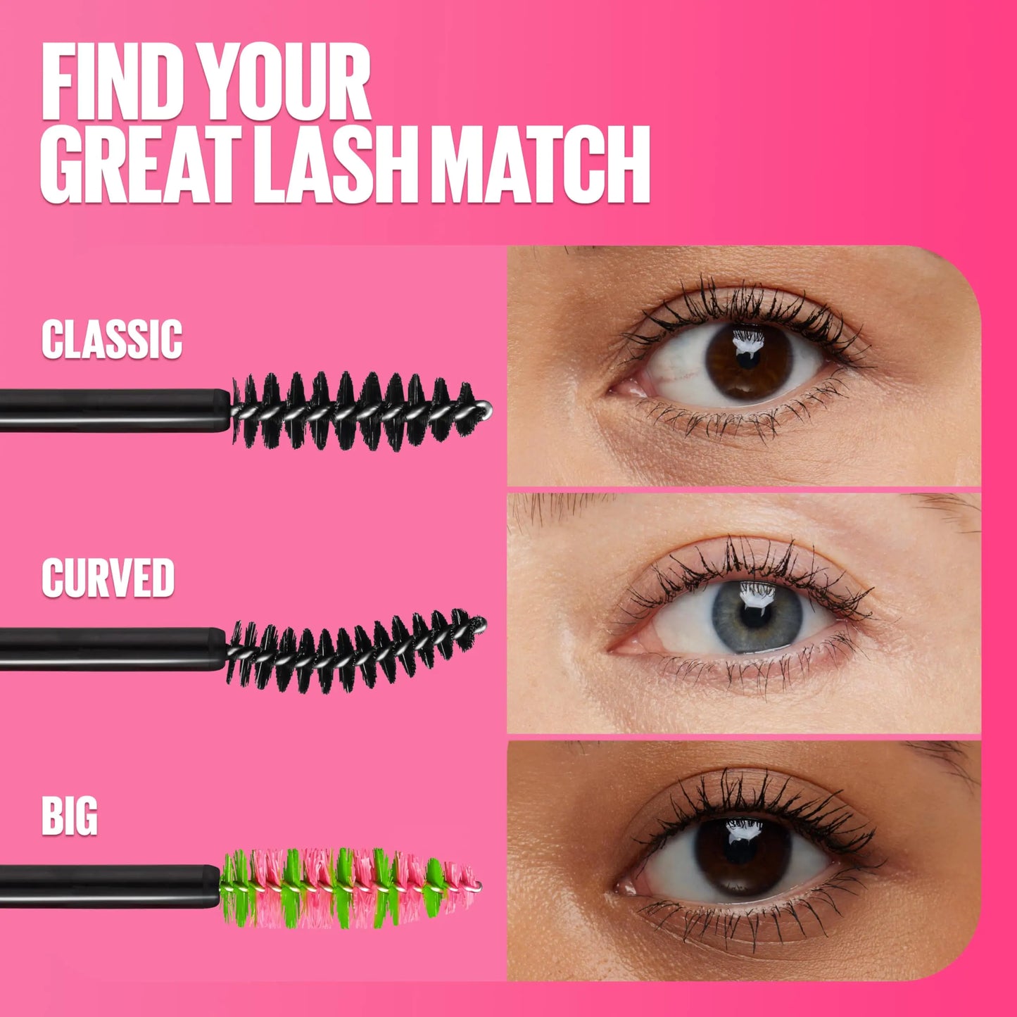 Maybelline Blackest Black Volumizing Mascara, Lash-Enhancing Formula, 0.43 Fl Oz