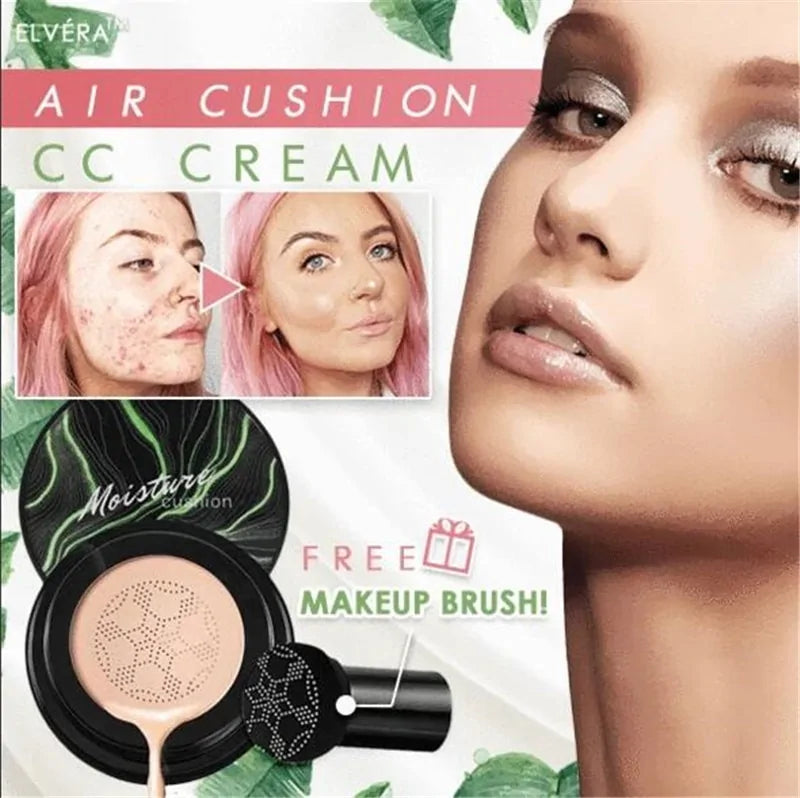 Mushroom Air Cushion CC Cream Hydrating Luminous Foundation