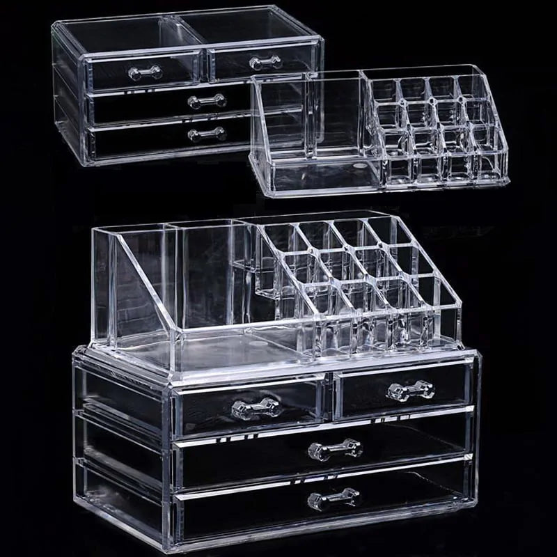 Clear View Cosmetic Holder