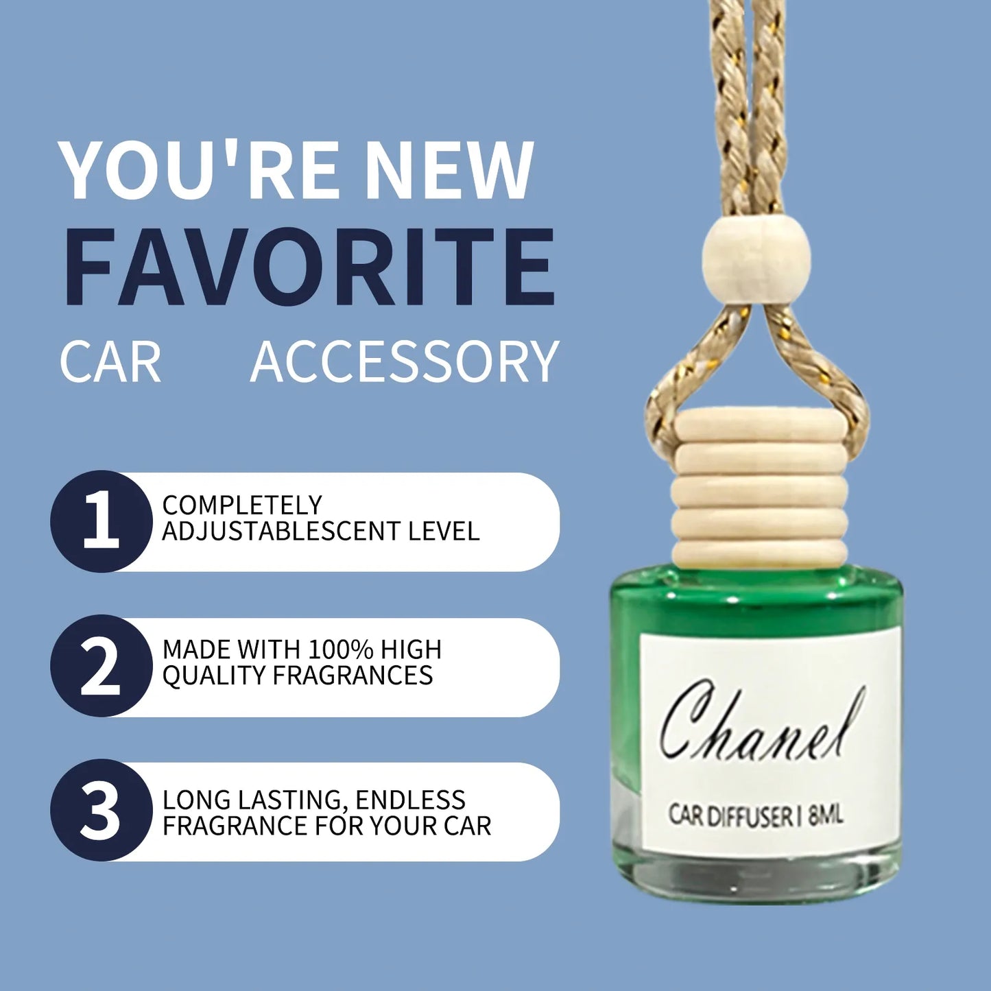 Luxury Scent Car Diffuser - 60 Day Freshness