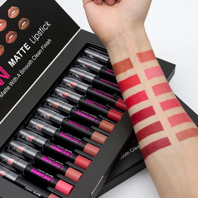 12 Shade Luxe Lipstick Kit