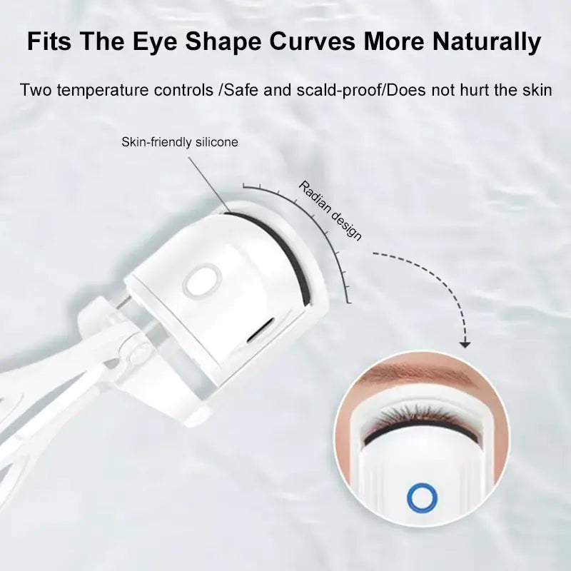 Thermal Eyelash Curler Makeup Tool