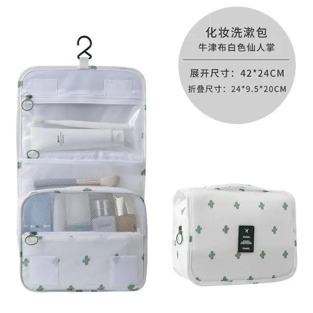 Chic Travel Cosmetics Organizer