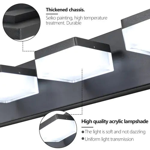 Chic 6-Light LED Vanity Mirror Light